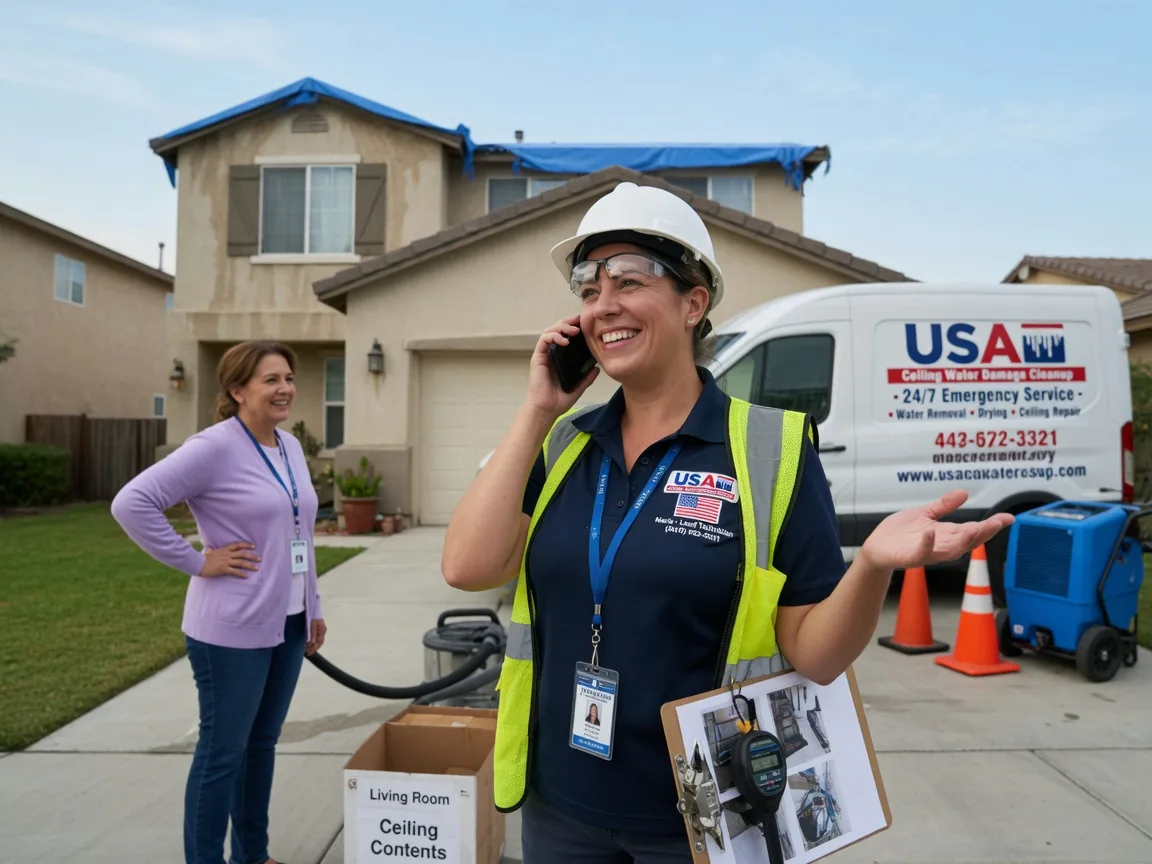 Ceiling Water Damage Restoration Rock, KS FAQs